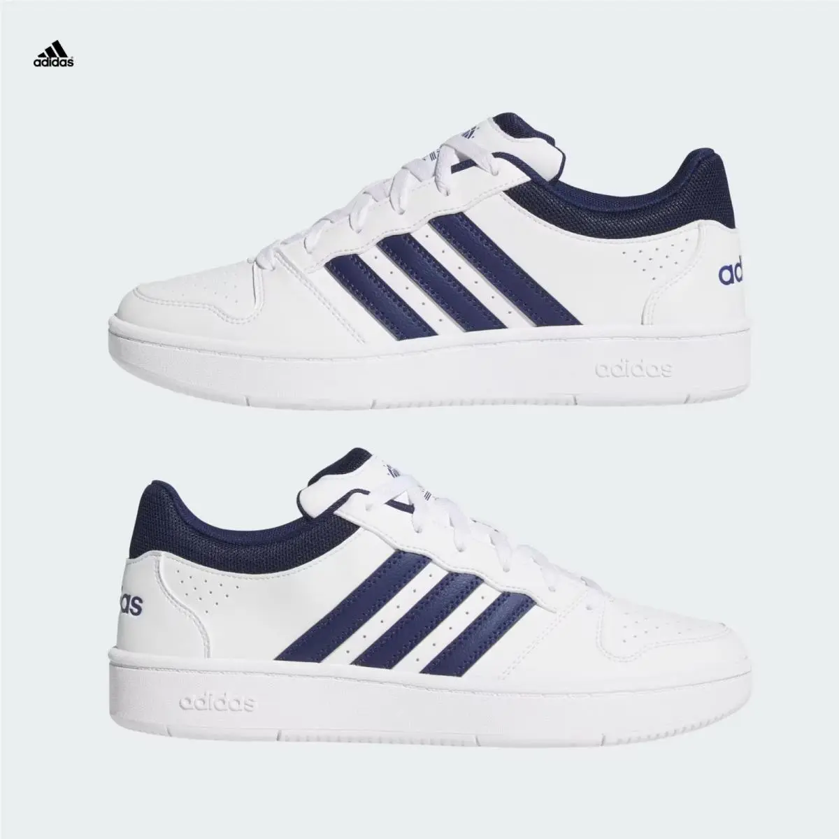 Adidas shoes - Adidas Hoops Classic - Hoops Classic - KI1058 - White (UPC: 198321161750) 5