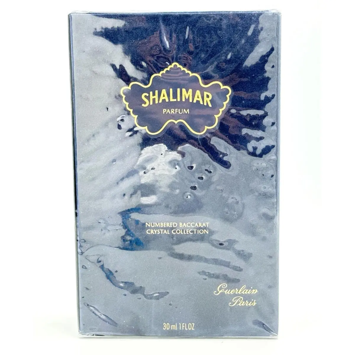 Shalimar Parfum 1.0 Fl Oz 30ml Baccarat Crystal Numbered 1998 by Guerlain