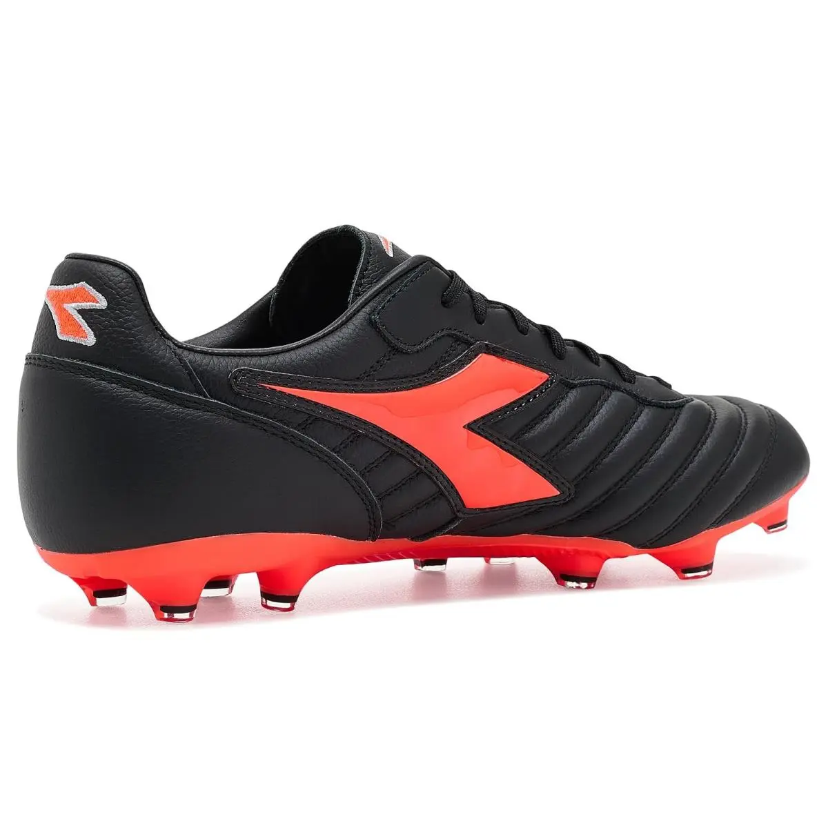 Diadora shoes - Black/Red Fluo 8