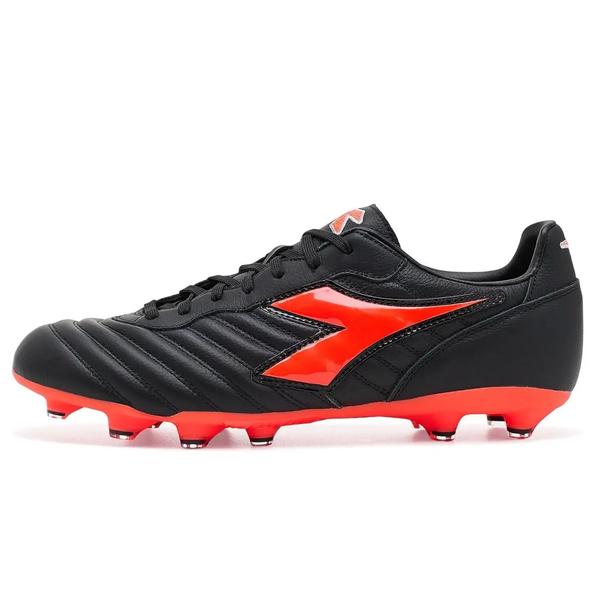 Diadora shoes - Black/Red Fluo 9