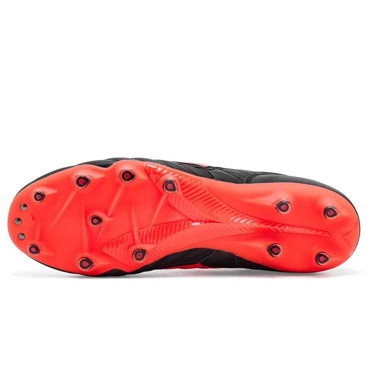 Diadora shoes - Black/Red Fluo 10
