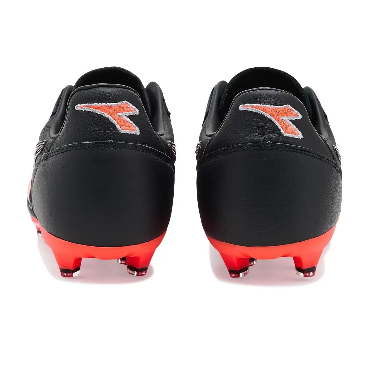 Diadora shoes - Black/Red Fluo 12