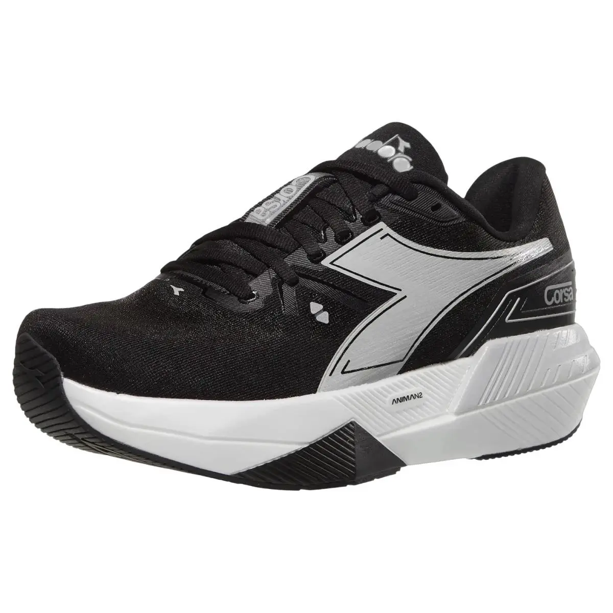 Diadora shoes - Diadora Corsa - Corsa - 101183761-C7406 - Black/White 0