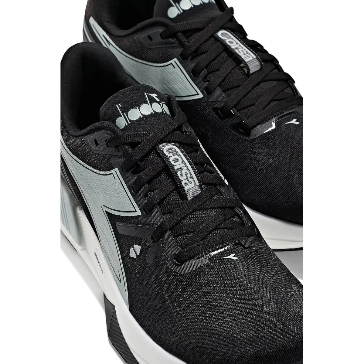 Diadora shoes - Black/White (c7406) 4