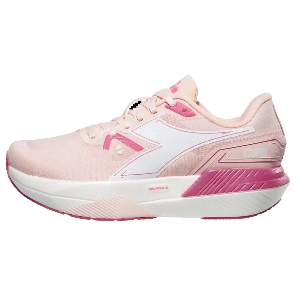 Diadora shoes - Diadora Corsa - Corsa - 101183761-D1471 - Pearl/Carmine Rose 5
