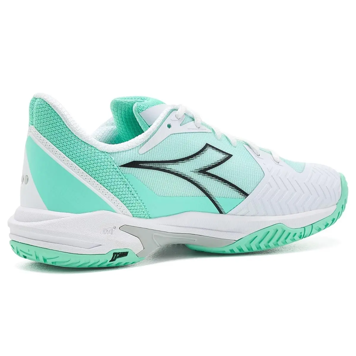 Diadora shoes - White/Black/Cabbage 1