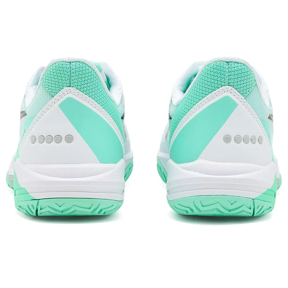 Diadora shoes - White/Black/Cabbage 12