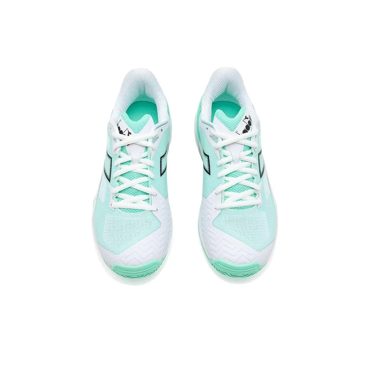 Diadora shoes - White/Black/Cabbage 7