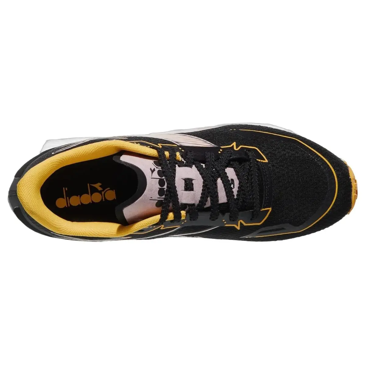 Diadora shoes - Diadora Frequenza 2 - Frequenza - 101181495-CO513 - Black/Daffodil 8