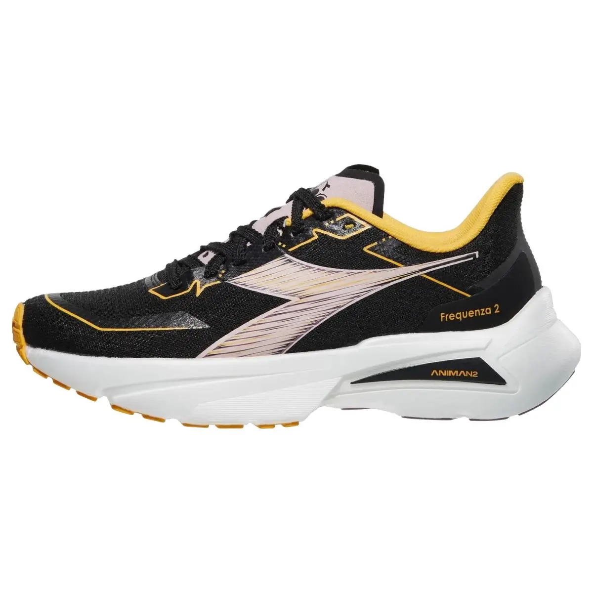 Diadora shoes - Diadora Frequenza 2 - Frequenza - 101181495-CO513 - Black/Daffodil 5