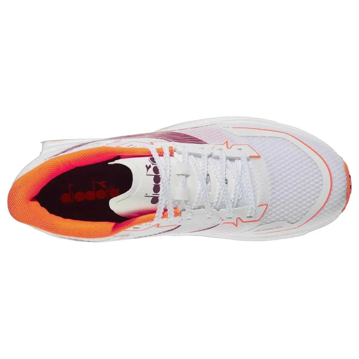 Diadora shoes - Diadora Frequenza 2 - Frequenza - 101181495-C0133 - White/Maroon Banner 2