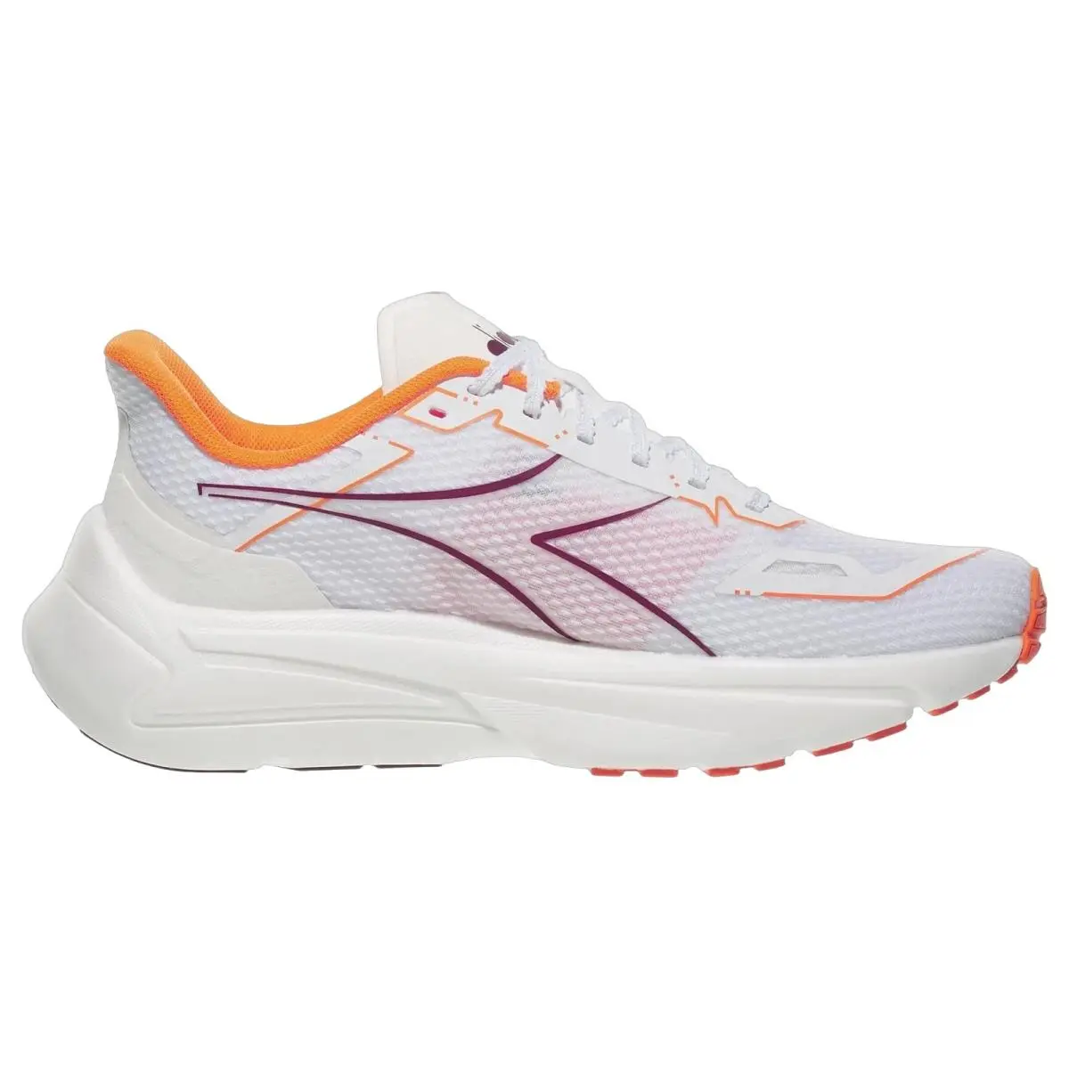 Diadora shoes - Diadora Frequenza 2 - Frequenza - 101181495-C0133 - White/Maroon Banner 7