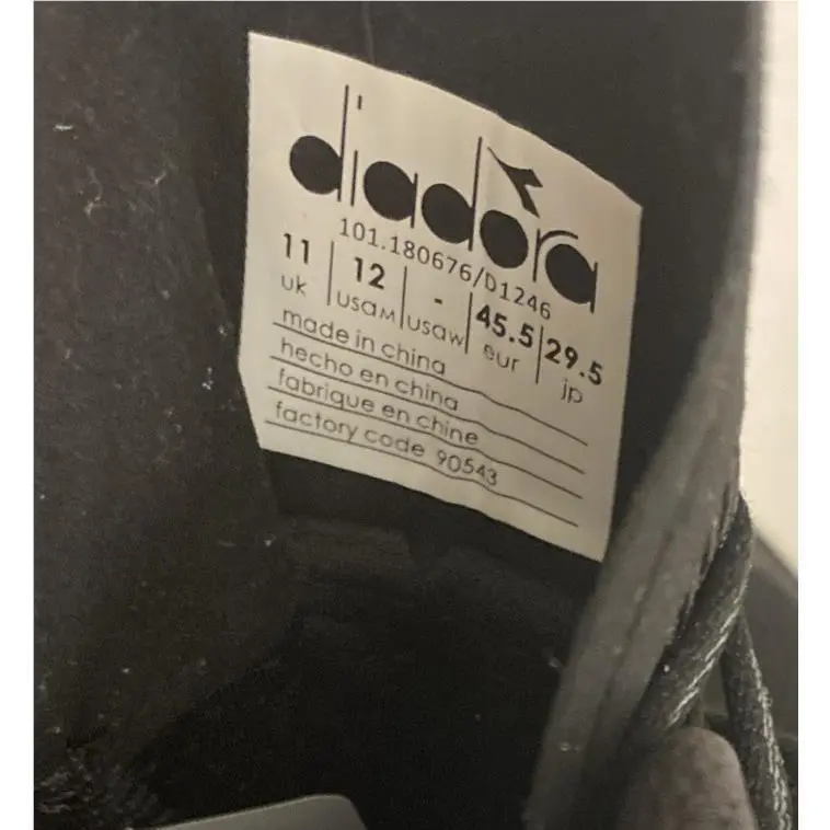 Diadora shoes - Sestriere-Xt 2 - 101180676 D1246 - Black/Steel Gray/Whisper White (UPC: 197020428003) 7