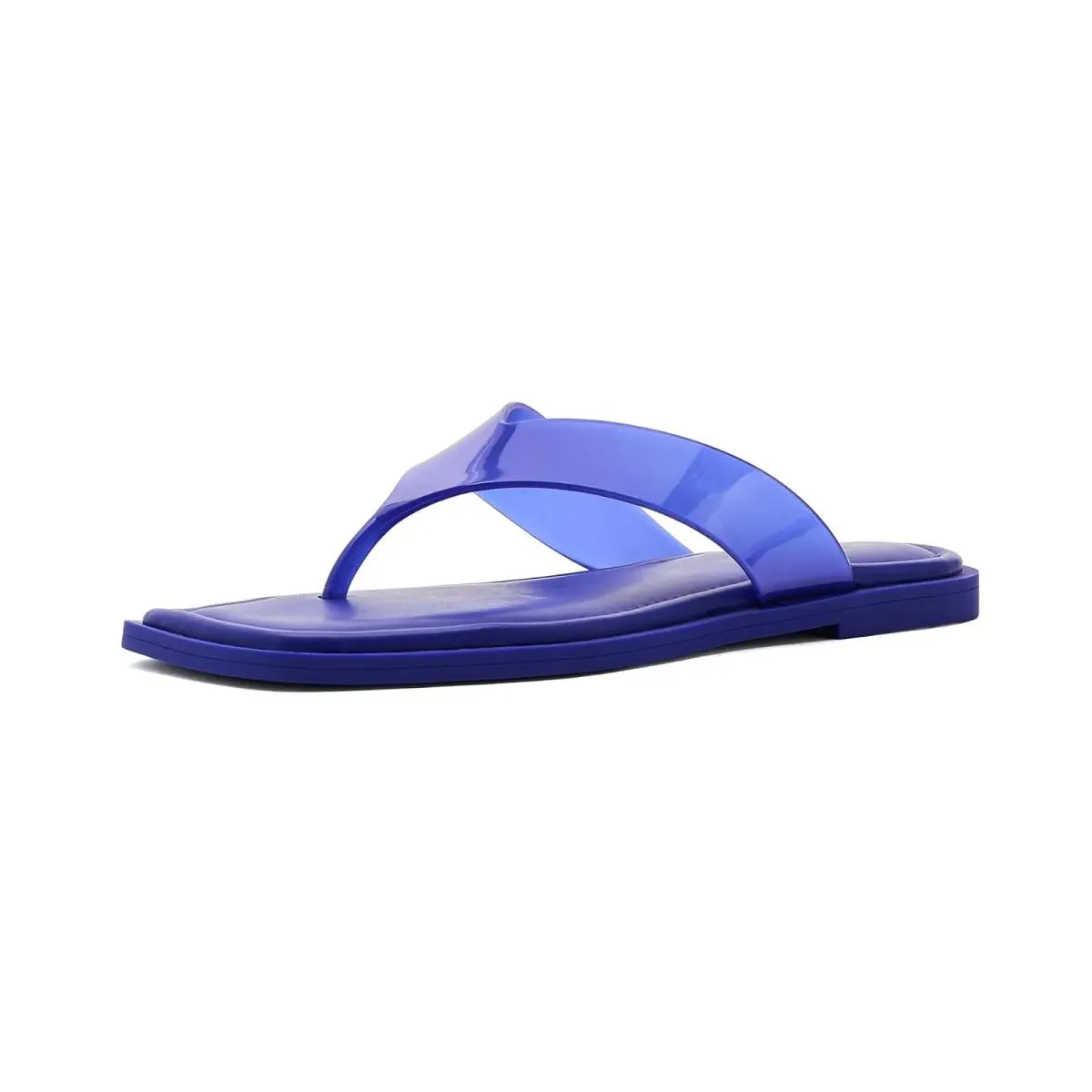 Women`s Sandals Rag Bone Gracie Jelly Thong Deep Blue by Rag & Bone