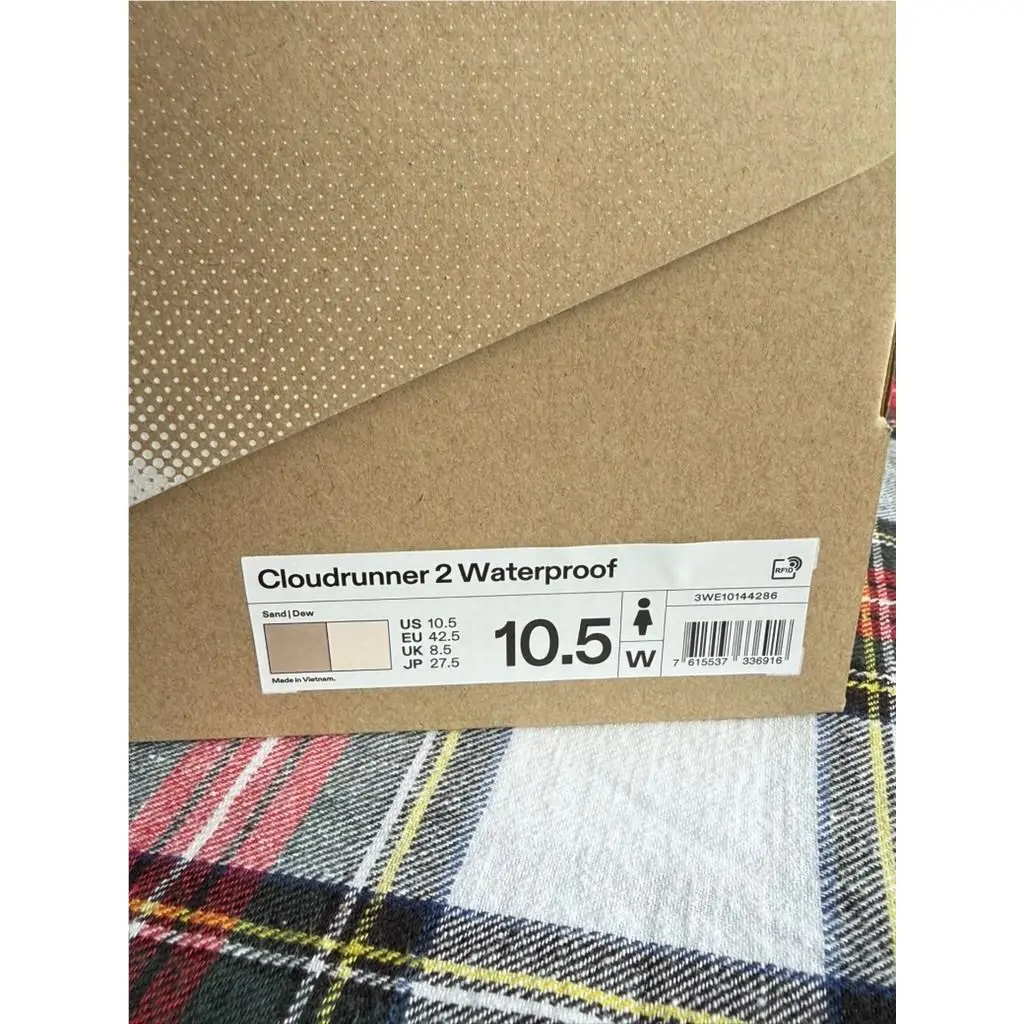 On-Running shoes - On Cloudrunner 2 Waterproof - Cloudrunner Waterproof - 3WE10144286 - Beige (UPC: 7615537336916) 16