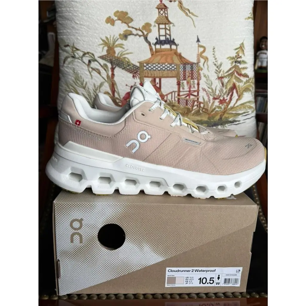 On-Running shoes - On Cloudrunner 2 Waterproof - Cloudrunner Waterproof - 3WE10144286 - Beige (UPC: 7615537336916) 19