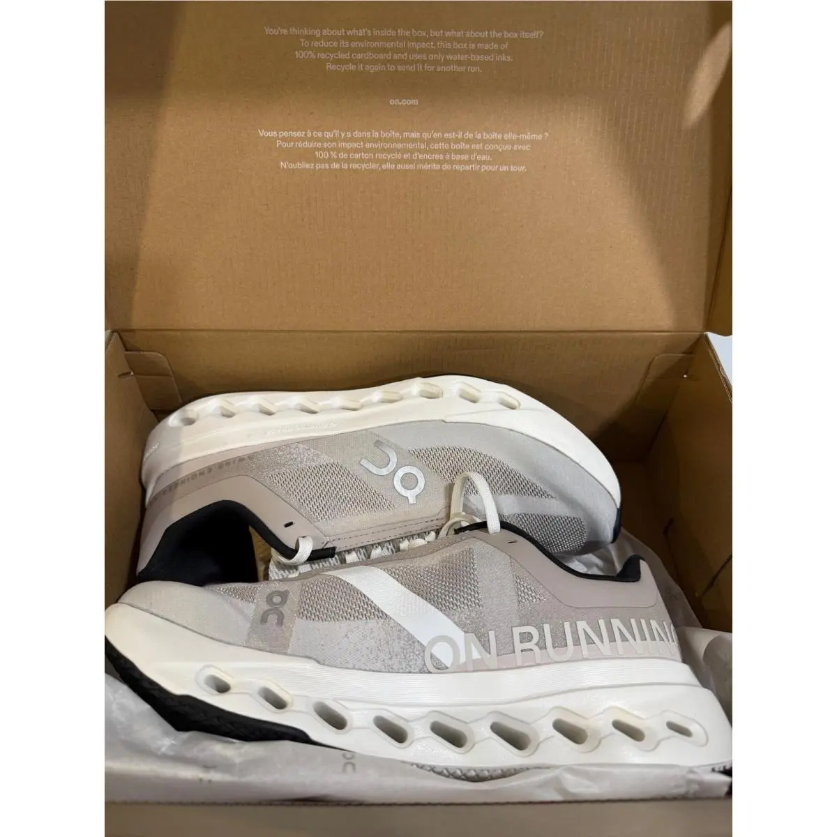 On-Running shoes - Cloudsurfer Next - Cloudsurfer Next - Ivory 9