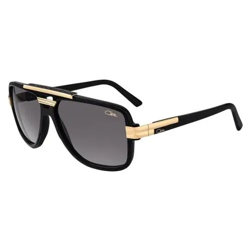 Cazal Legends Mod. 8037 001 Aviator Black-gold/gray 61 mm Men`s Sunglasses Frame