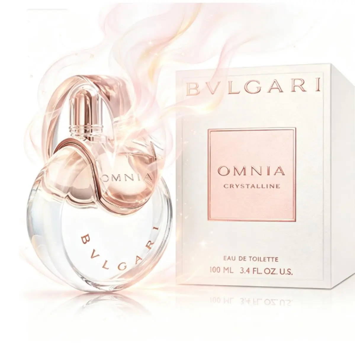 Bvlgari Omnia Crystalline Eau de Toilette 3.4 oz / 100ml Edt Spray For Women