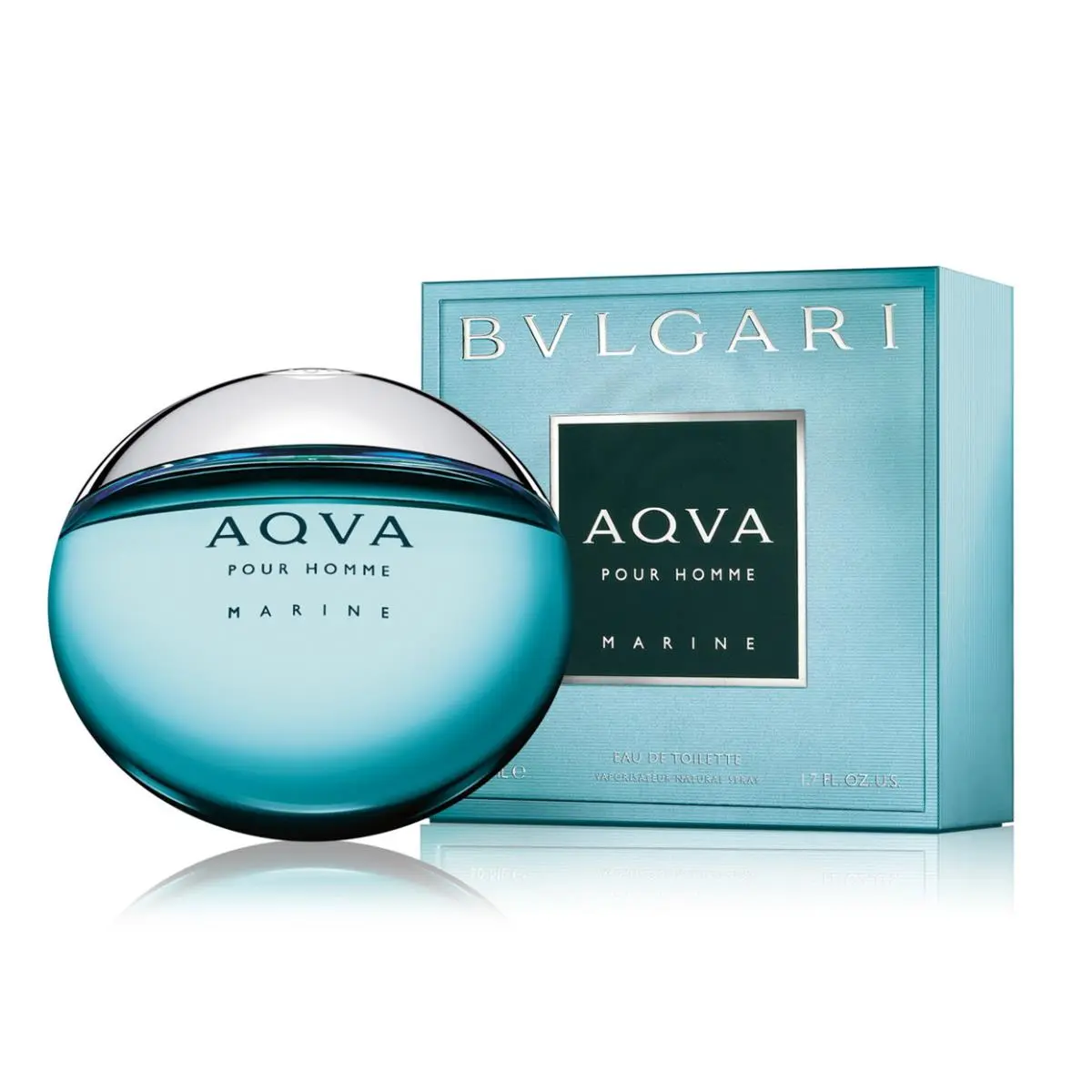 Bvlgari Aqva Pour Homme Marine Eau de Toilette Spray 3.4oz 100ml Men Perfume