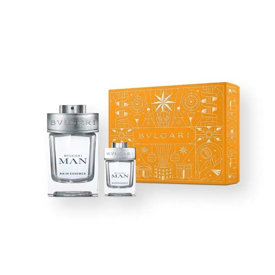 Bvlgari Man Rain Essence 3.4 oz Edp Spray Mens Cologne+ 0.5 oz Edp Set