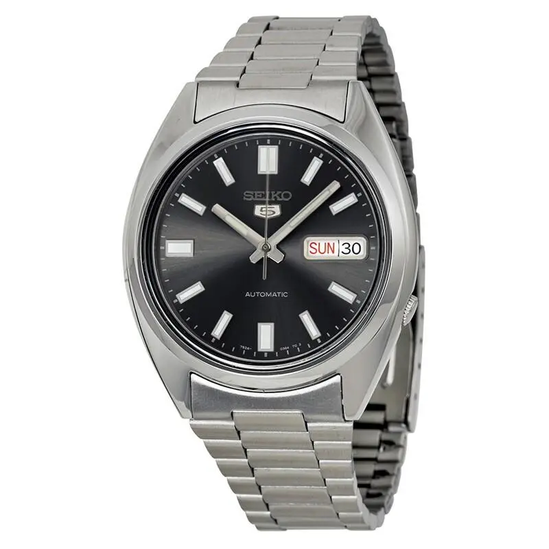Series 5 Automatic Black Dial Mens Watch SNXS79K1 by Seiko