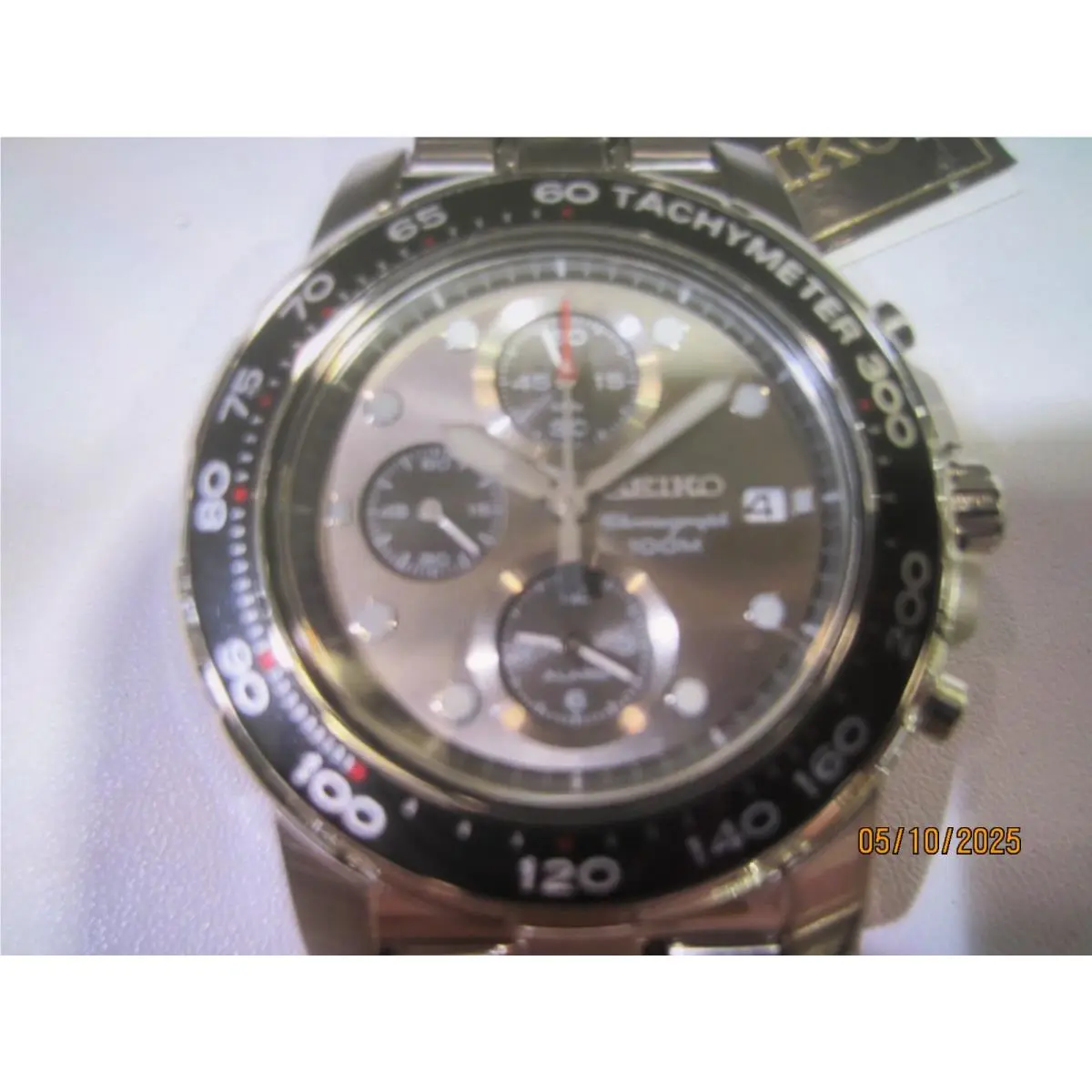 Men`s Watch Chrono Techimeter Alarm Japan SNAA63 by Seiko