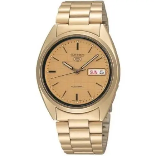 Series 5 Automatic Champagne Dial Mens Watch SNXL72K1 by Seiko
