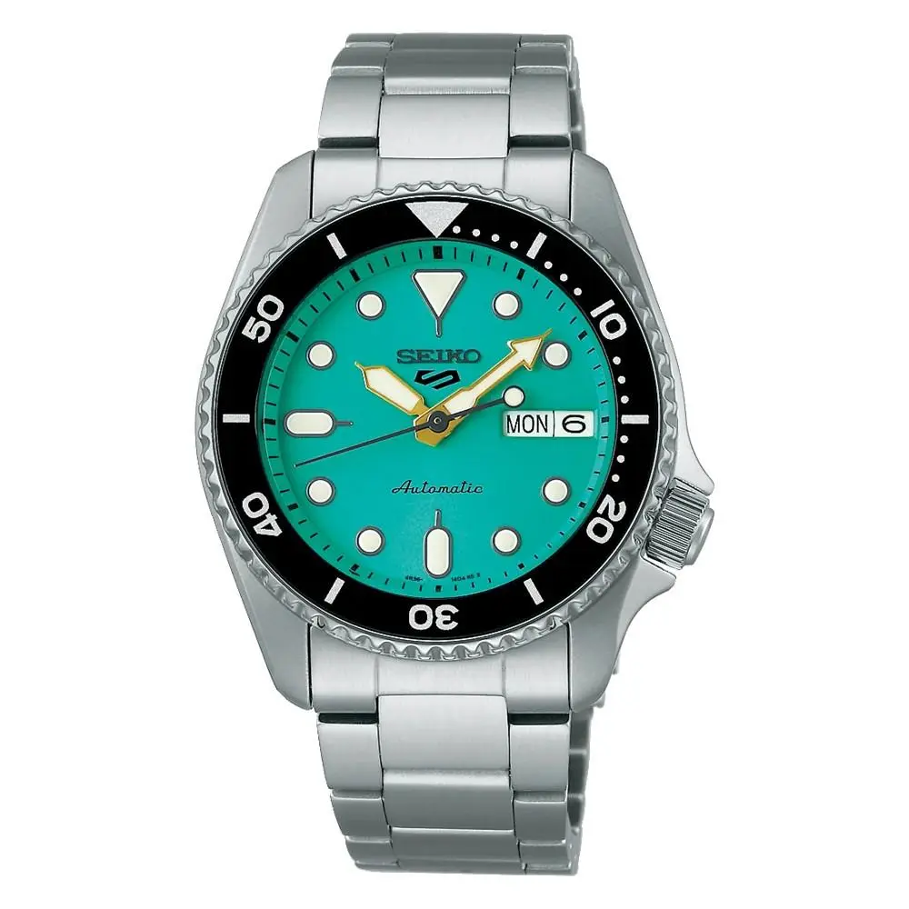 5 SRPK33K1 SRPK33 5KX Skx Sports Teal Dial Midsize Watch by Seiko