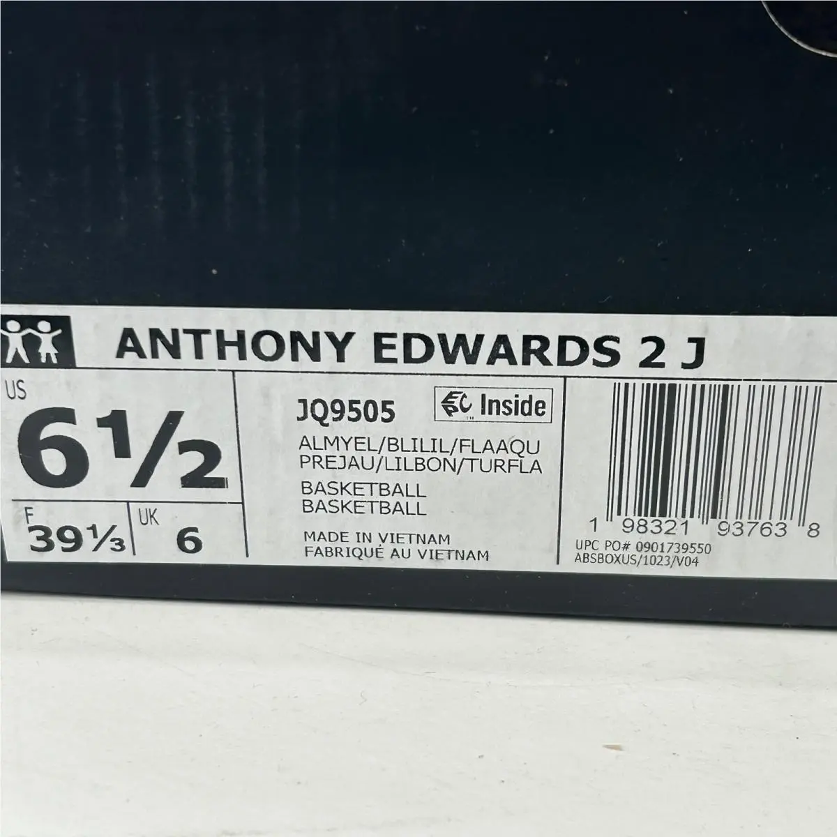 Adidas shoes - Anthony Edwards 2 J - Anthony Edwards - Multicolor 6