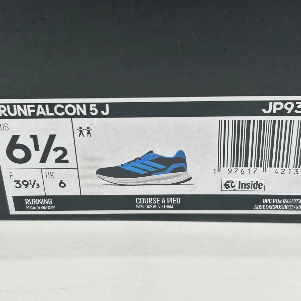 Adidas shoes - Runfalcon 5 J - Runfalcon - Black 5