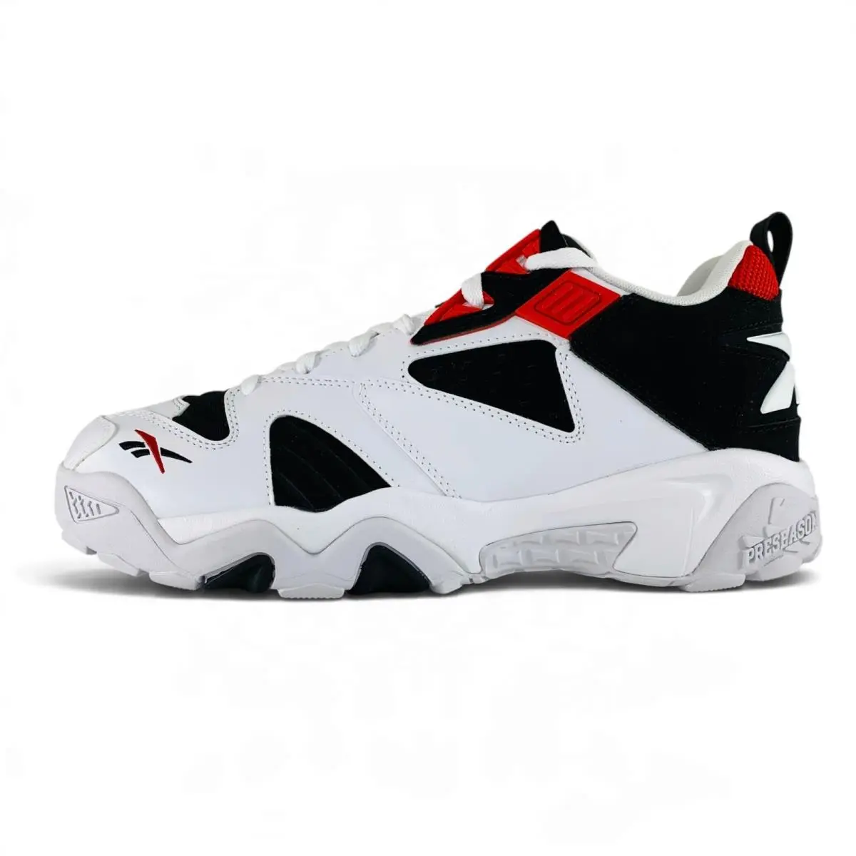 Reebok Brutus Low White Black Vector Red Men`s Shoes Sneakers 100244788