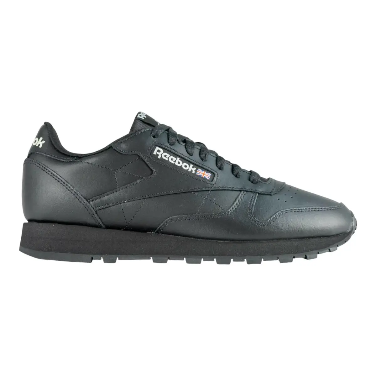 Reebok Classic Leather Sneaker in Core Black/core Black/pure Grey 5 Men