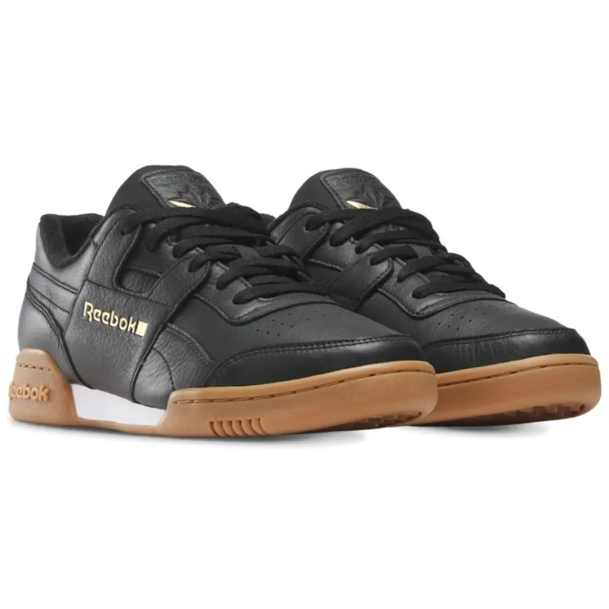 Reebok shoes - Reebok Workout Plus - Workout Plus - Black, Manufacturer: Gold/Gum/Black 6