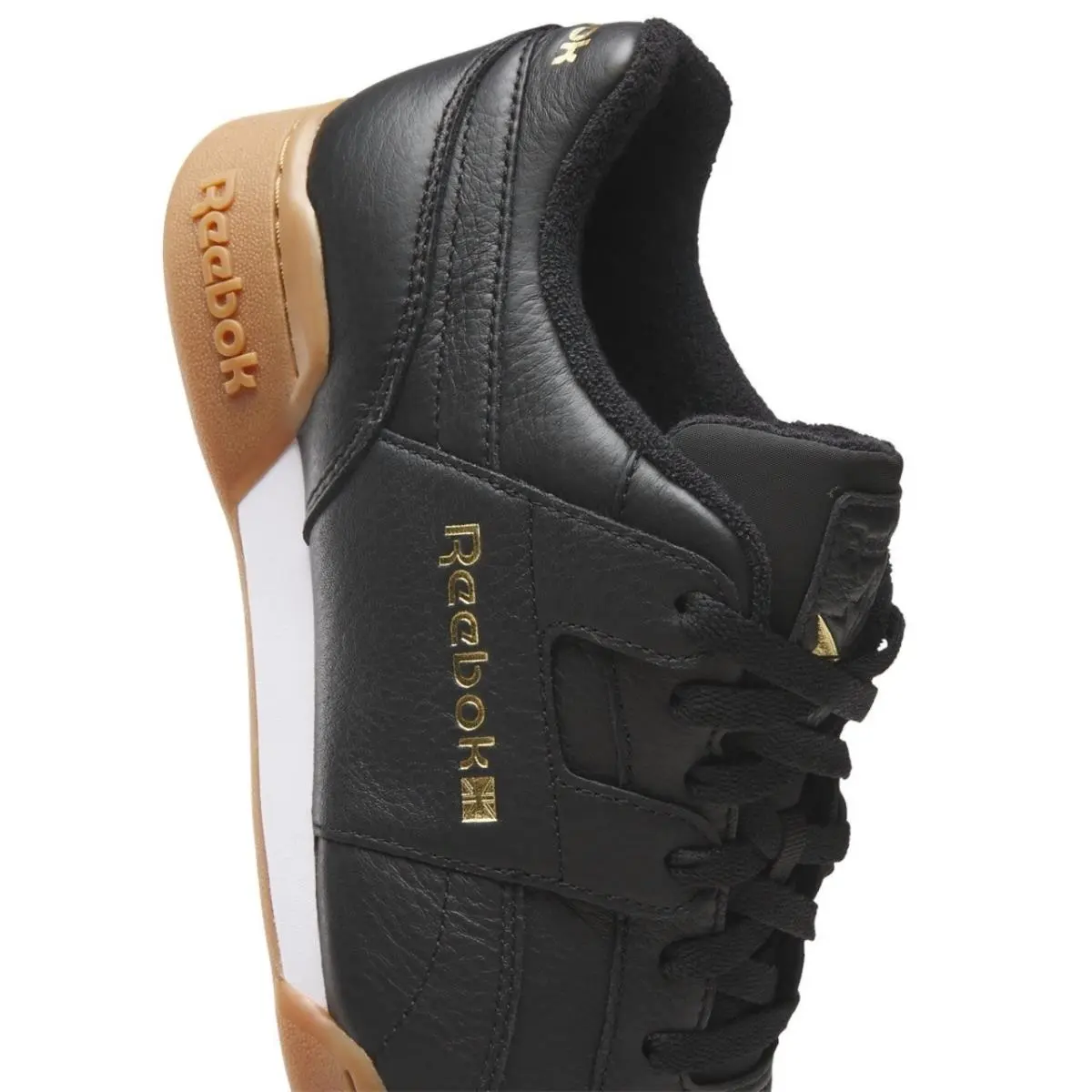 Reebok shoes - Reebok Workout Plus - Workout Plus - Black, Manufacturer: Gold/Gum/Black 24