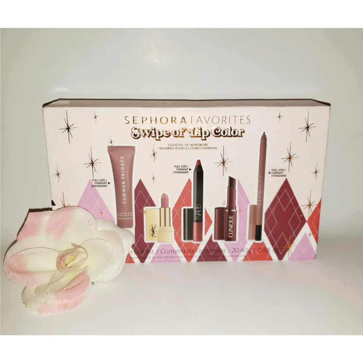Favorites Swipe of Lip Color Essential Lipstick Wardrobe 5pc Gift Set by Sephora