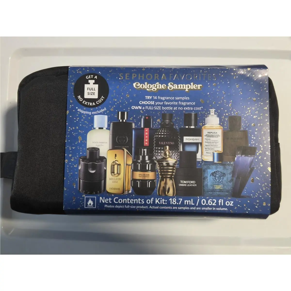 Favorites Cologne Sampler 14 Fragrance Samples with Certificate by Sephora