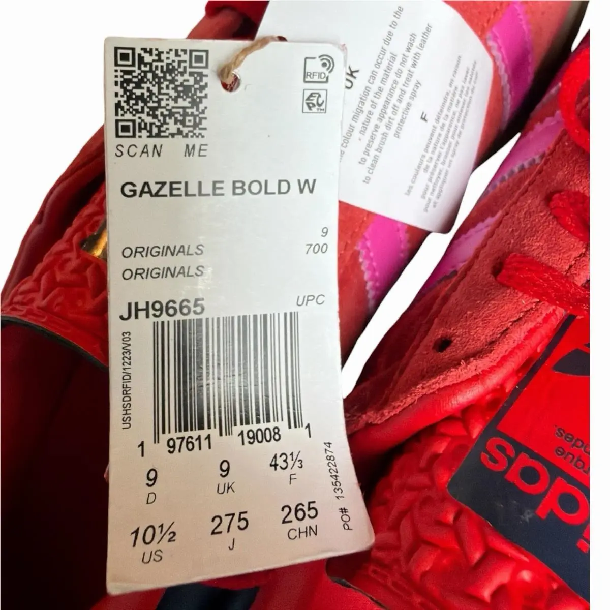 Adidas shoes - adidas Gazelle - Gazelle - Red 5