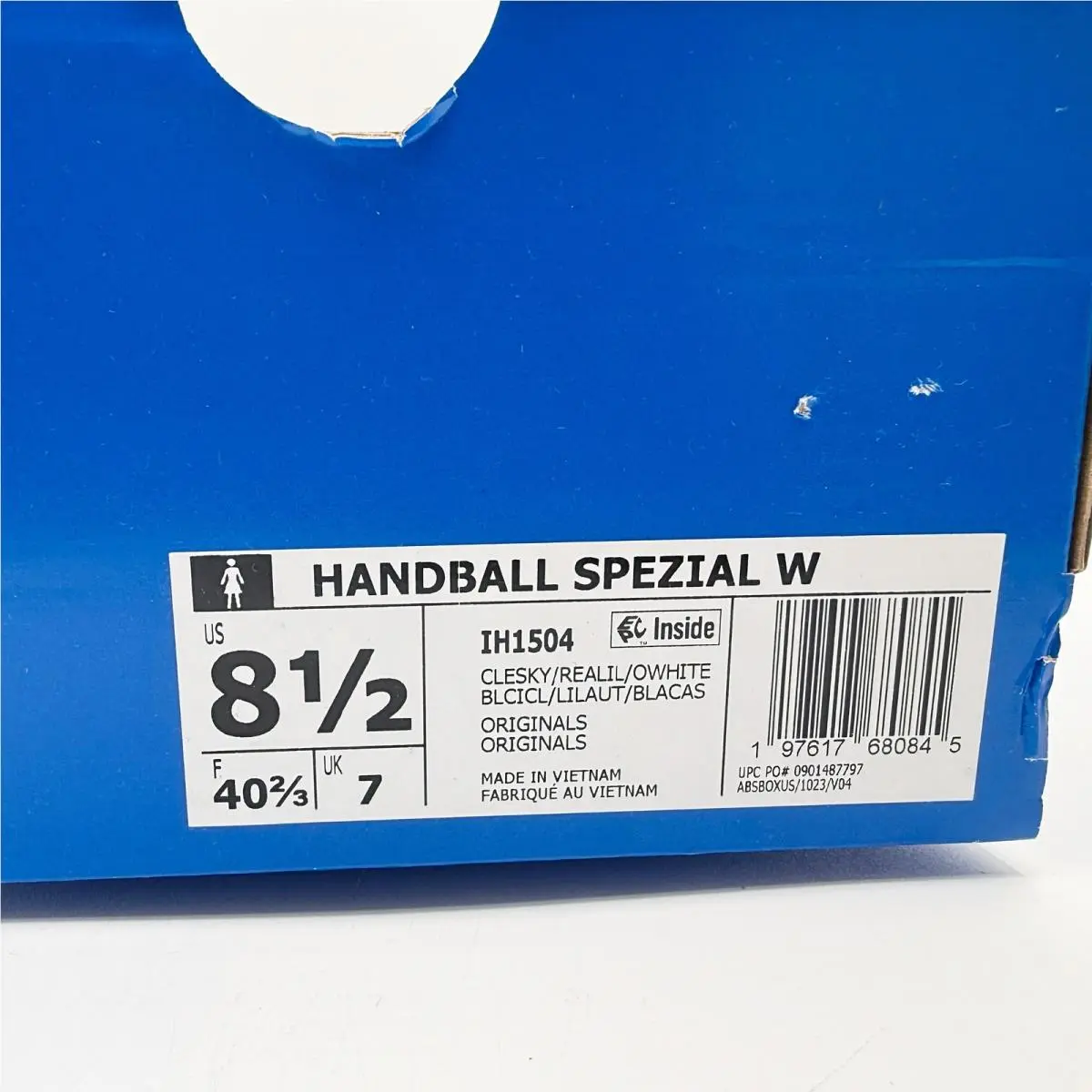 Adidas shoes - Handball Spezial W - Handball Spezial - IH1504 - Blue (UPC: 197617680845) 8