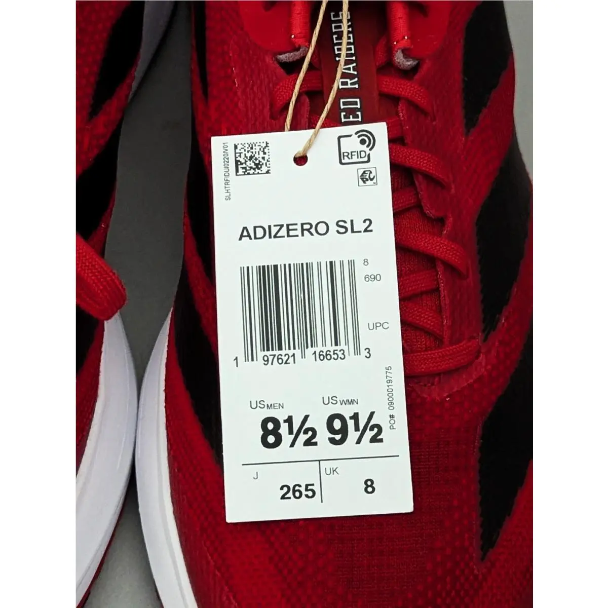 Adidas shoes - adidas Adizero SL - Adizero - JQ0243 - Red (UPC: 197621166533) 6