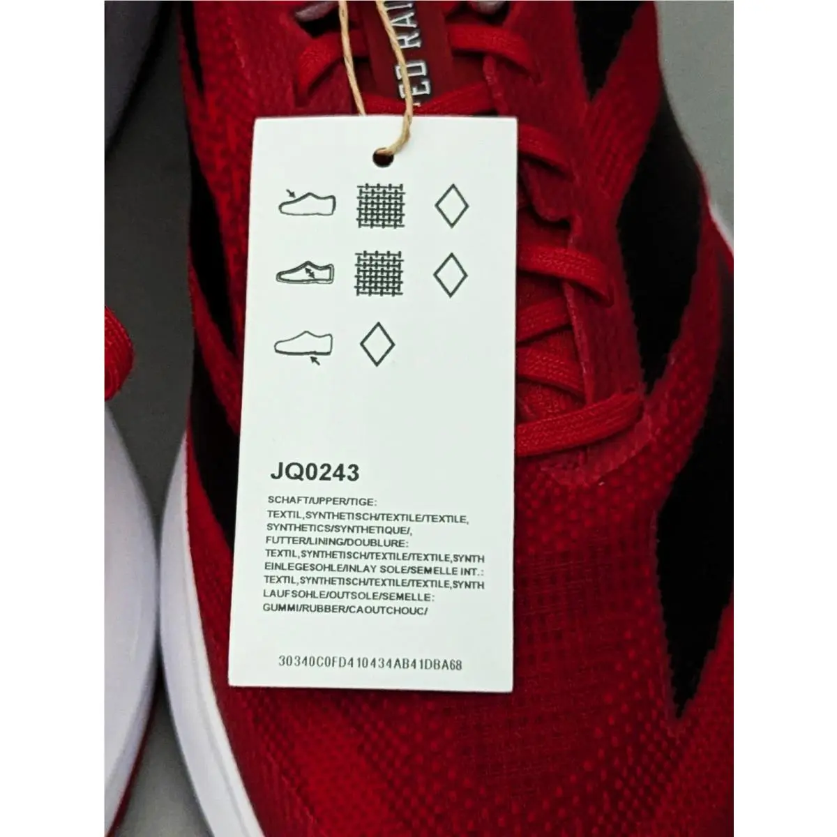 Adidas shoes - adidas Adizero SL - Adizero - JQ0243 - Red (UPC: 197621166533) 7