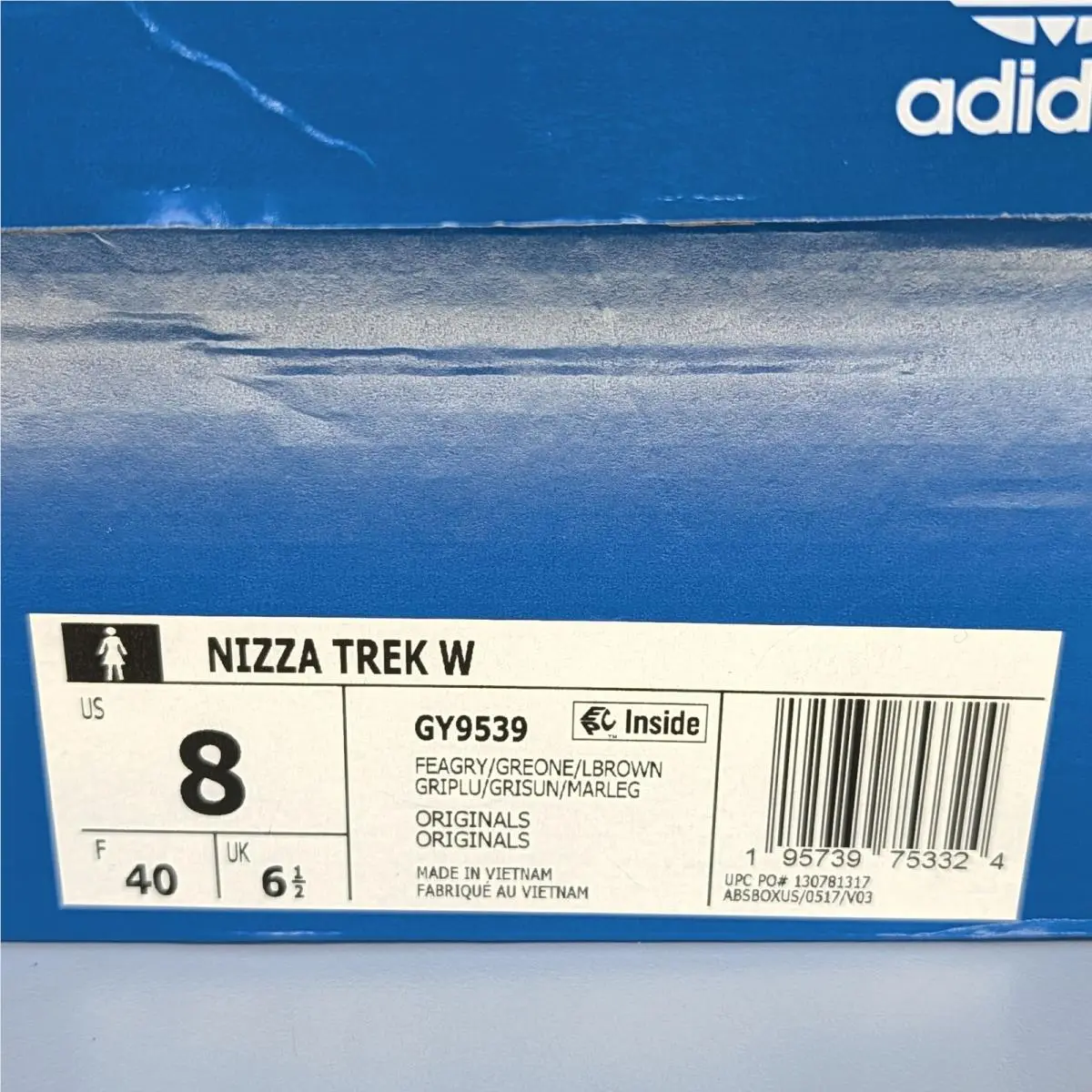 Adidas shoes - Adidas Nizza Trek - Nizza Trek - Grey brown 11