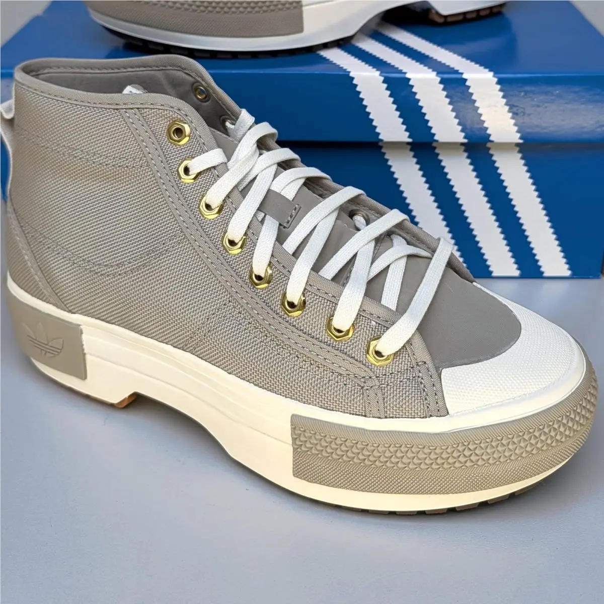 Adidas shoes - Adidas Nizza Trek - Nizza Trek - Grey brown 2