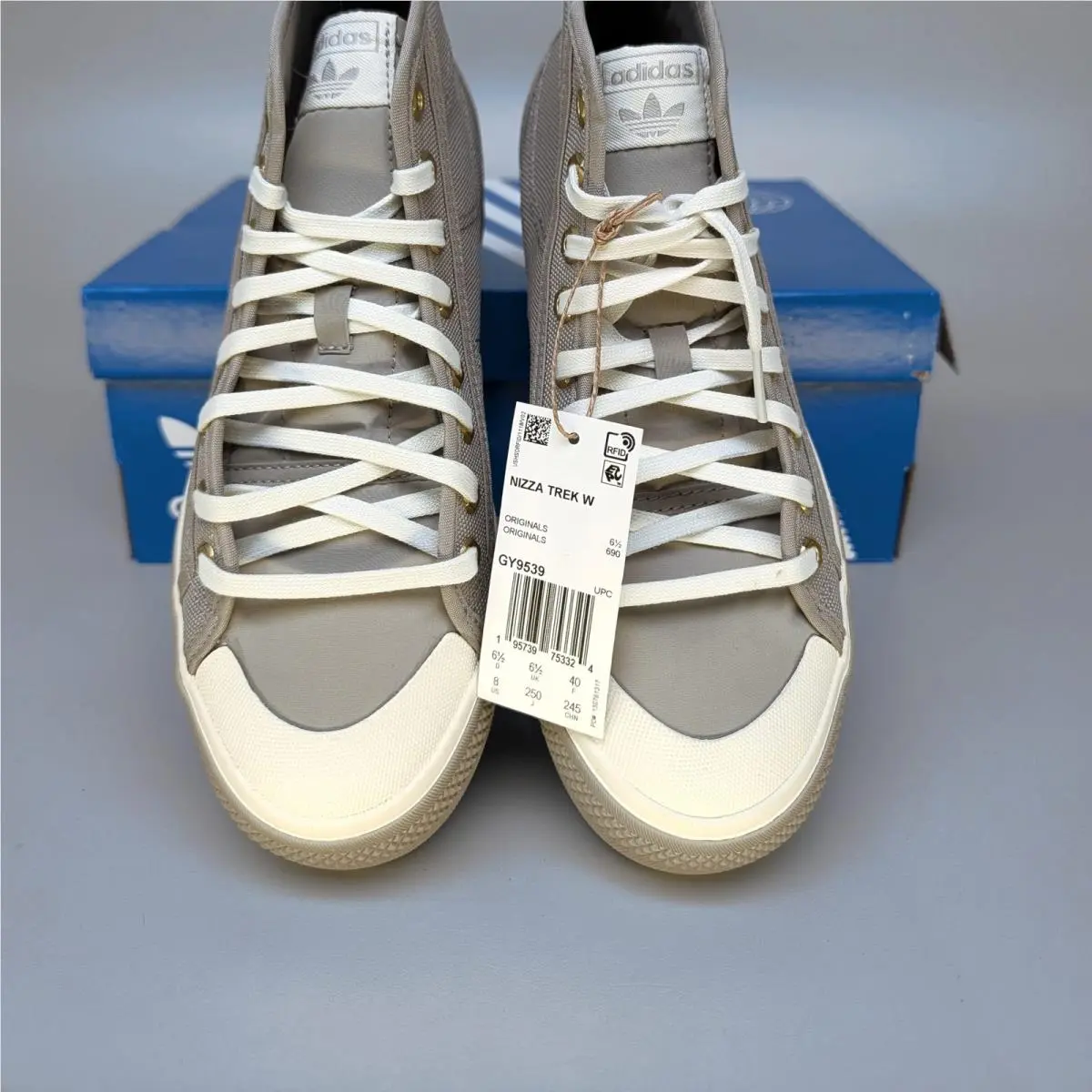 Adidas shoes - Adidas Nizza Trek - Nizza Trek - Grey brown 4