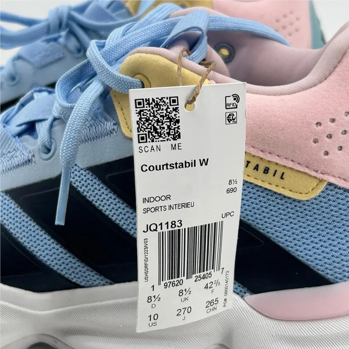 Adidas shoes - adidas Courtstabil W - Courtstabil - Blue 2