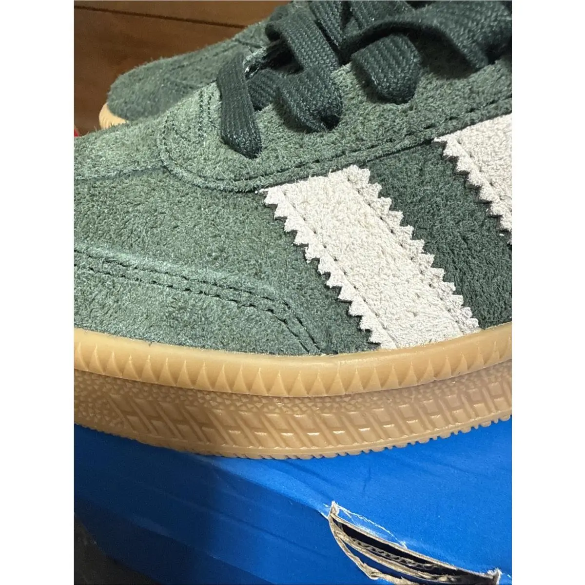 Adidas shoes - adidas Samba - Samba - JI3198 - Shadow Green/Chalk White/Gum 1