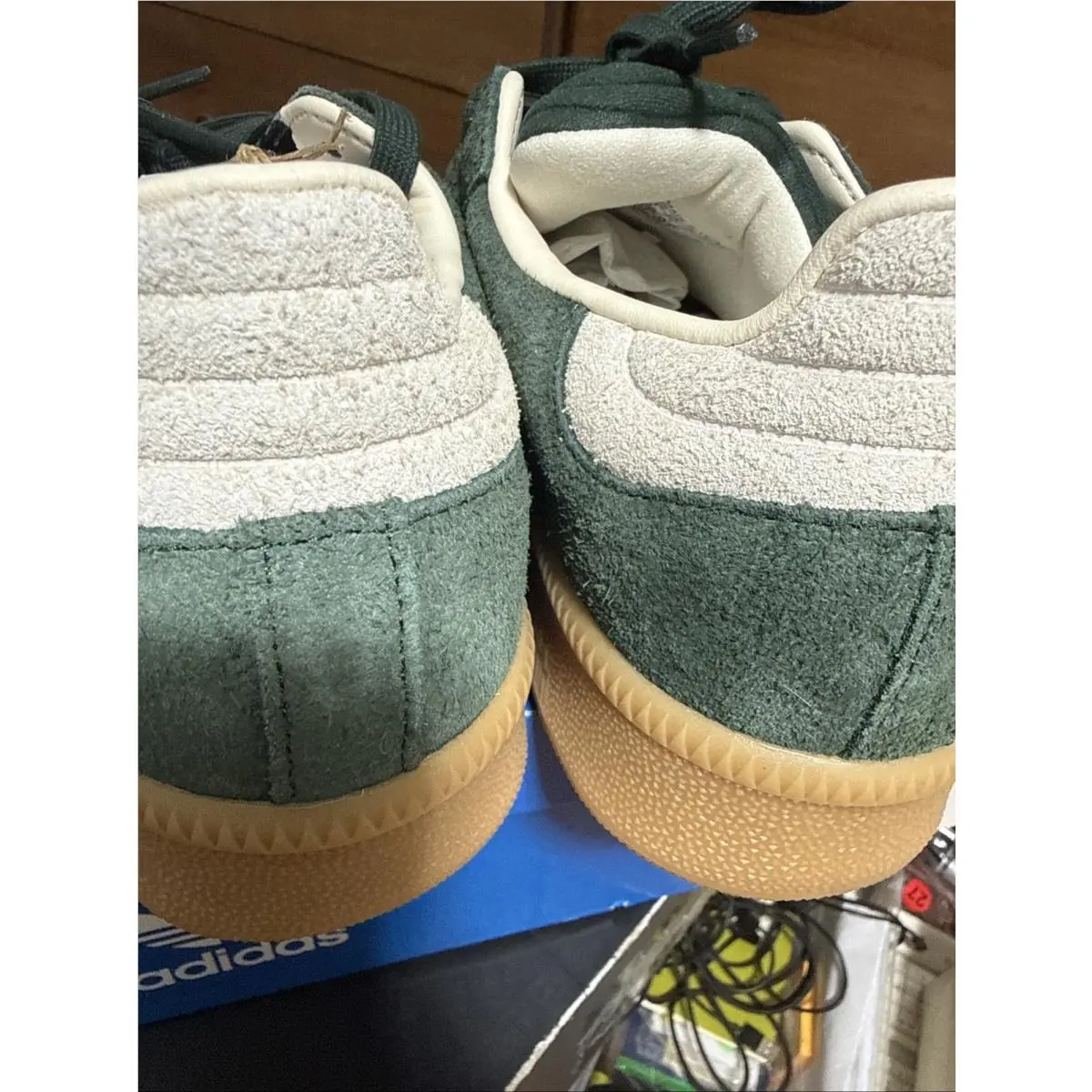 Adidas shoes - adidas Samba - Samba - JI3198 - Shadow Green/Chalk White/Gum 3