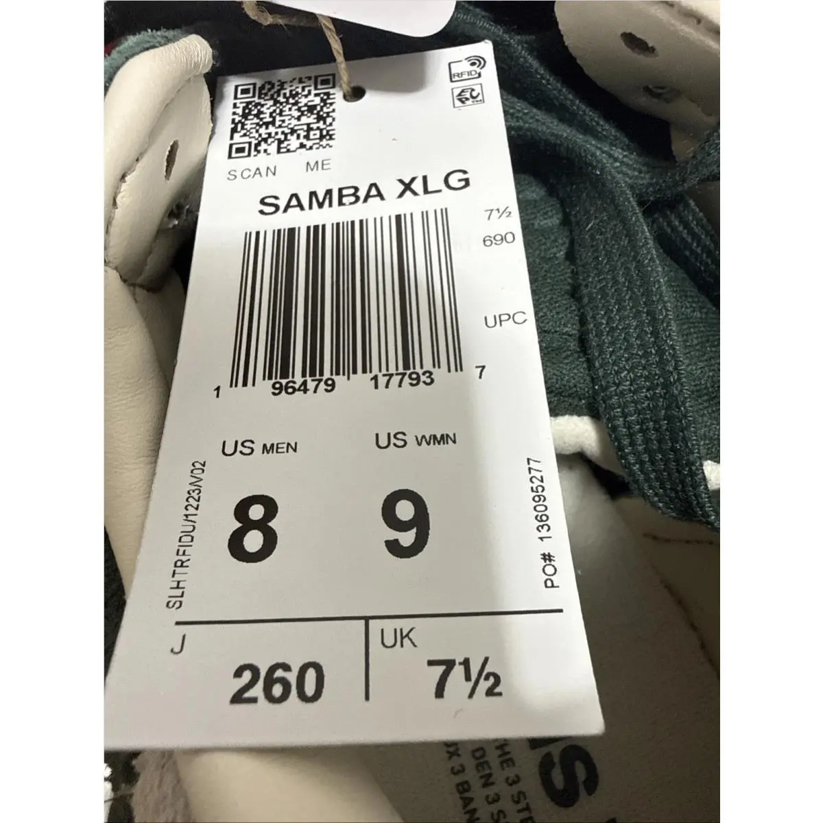 Adidas shoes - adidas Samba - Samba - JI3198 - Shadow Green/Chalk White/Gum 7