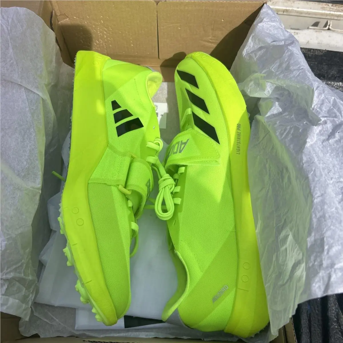 Adidas shoes - adidas Adizero Finesse - Adizero Finesse - IG2018 - Green 3