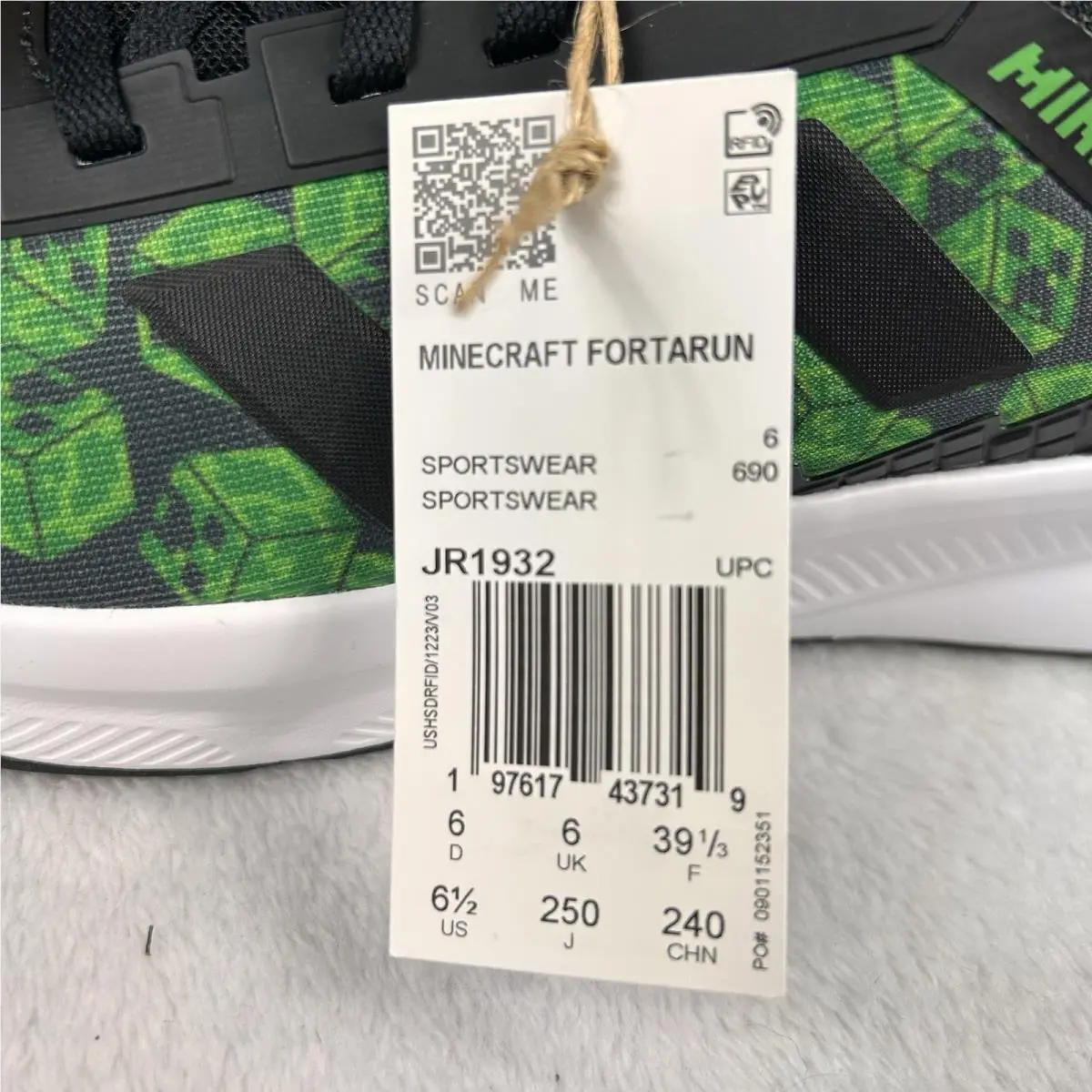 Adidas shoes - adidas FortaRun - FortaRun - Black /Green (UPC: 0197617437319) 10